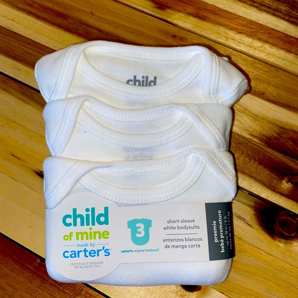 Carters 3pck Bodysuit